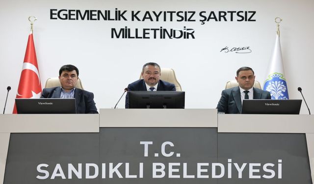 Sandıklı Belediyesi Kasım Ayı Meclis Toplantısı Gerçekleştirildi