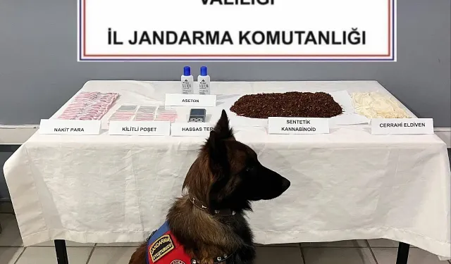 Jandarma’dan Sinanpaşa'da Uyuşturucu İmalatçısına Suçüstü