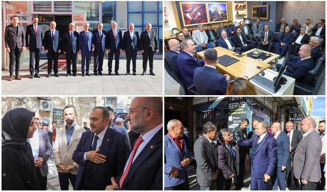 AK Parti Afyonkarahisar’da Birlik Ve Beraberlik Mesajı Sahadan Verildi