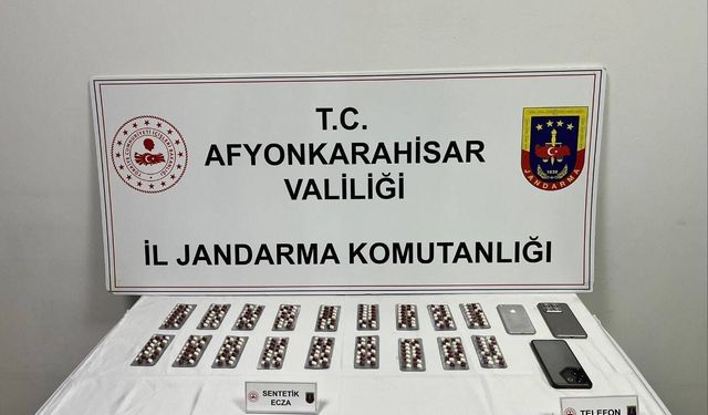 Jandarma Sentetik Uyuşturucu Hap Ele Geçirdi