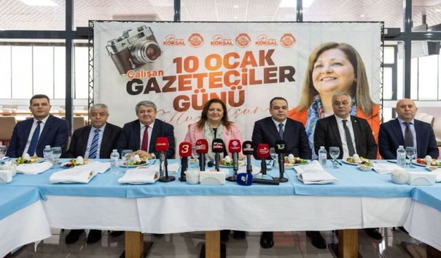 Başkan Burcu Köksal, Basın Emekçileriyle Buluştu