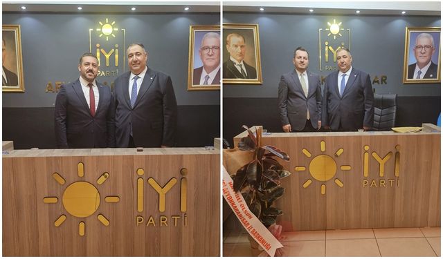 Anahtar Parti ve Saadet Partisi’nden İYİ Parti İl Başkanlığı’na Ziyaret