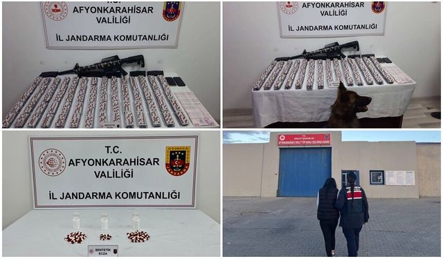 5.945 Adet Uyuşturucu Hap Ele Geçirildi