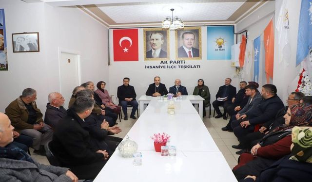 AK Parti İhsaniye İlçe Başkanlığı İçin Temayül Yoklaması Gerçekleştirildi