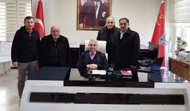 Dinar Basınından Emniyet Müdürü Savaş Kan'a Ziyaret