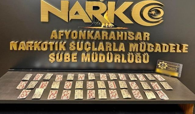 Polis Uyuşturucu Hap Ele Geçirdi