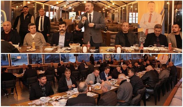Başkan Öztaş, Muhtarlarla İftar Programında Buluştu