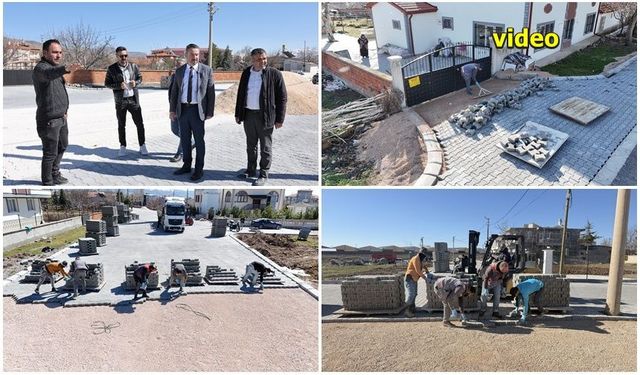 Sandıklı’da Taş Döşeme 2. Etap Çalışmaları Başladı