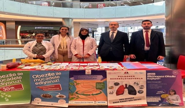 Toplum Sağlığı Merkezi’nden Sağlık Farkındalık Standı