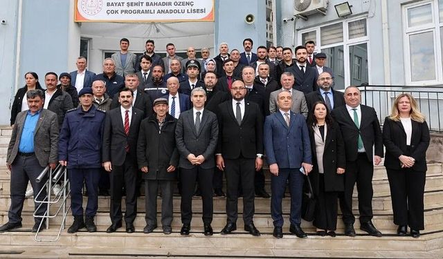 Vali Aktaş, Bayat İlçesinde İncelemelerde Bulundu