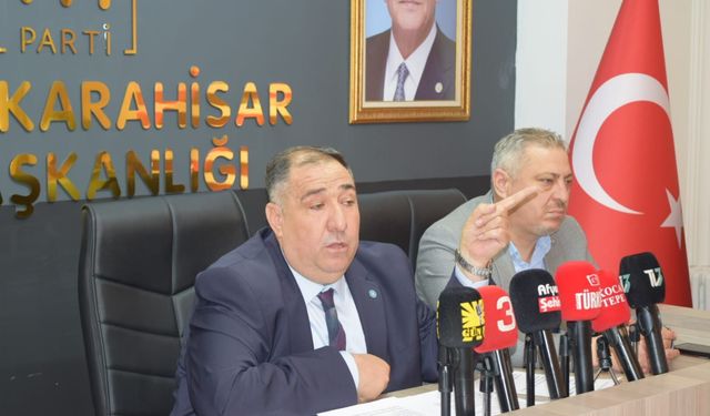 Mısırlıoğlu: “AK Parti Önünde Basın Toplantısı Yaparsam Şaşırmayın”