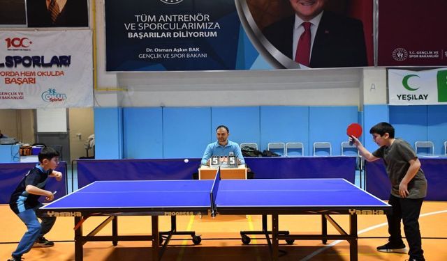 Masa Tenisi İl Birinciliği Müsabakaları Sona Erdi