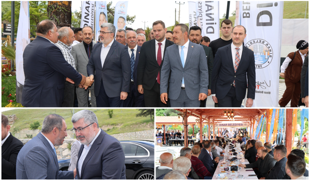 Dinar’da Bayram Sevinci Paylaşıldı