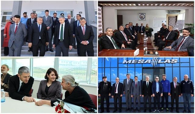 Vali Aktaş, Emirdağ İlçesinde Temaslarda Bulundu