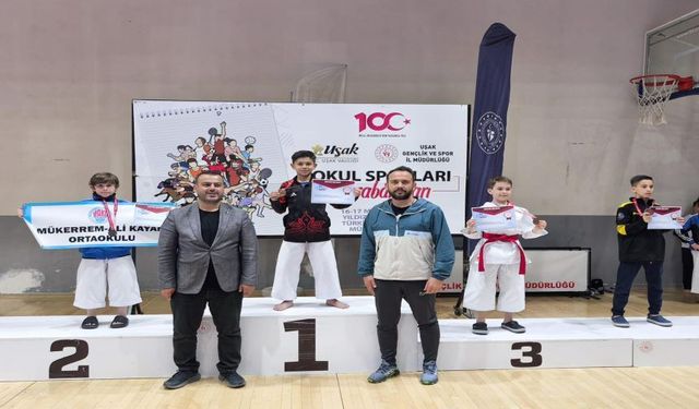 Türkiye Karate Şampiyonası’nda Afyonkarahisar Fırtınası