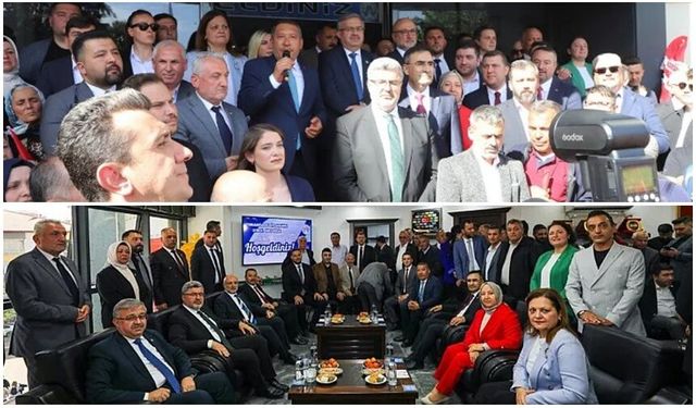 AK Partili Veysel Topçu'ya Hayırlı Olsun Ziyareti