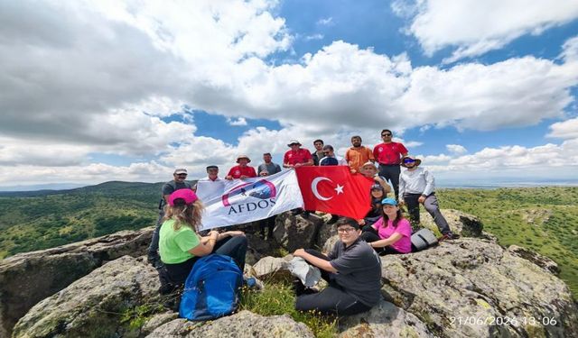 AFDOS, Kışlacık’tan Başlayıp Kalecik Sivrisi’nde Zirve Yaptı!