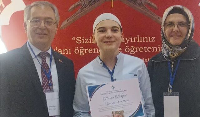 Afyon Lisesi Öğrencisinden Gururlandıran Başarı