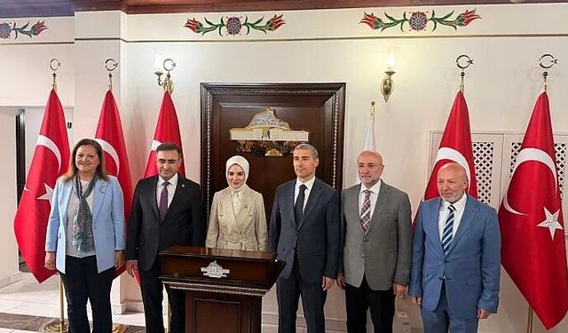 Bakan Göktaş Vali Aktaş’ı Ziyaret Etti