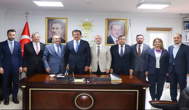 Genel Başkan Yardımcısı Zeybekci AK Parti İl Başkanlığı’nı Ziyaret Etti