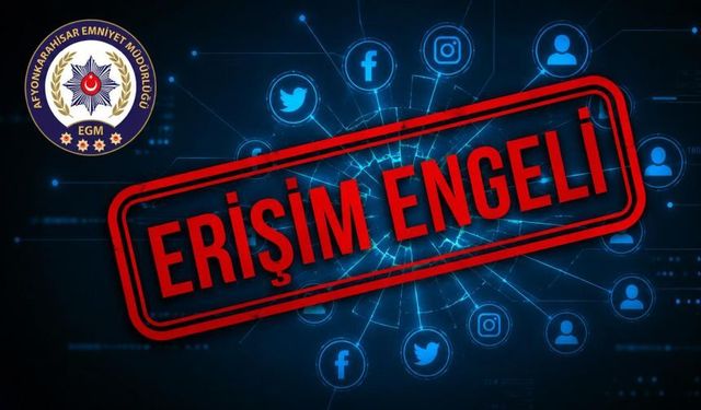 25 Sosyal Medya Hesabına Erişim Engeli
