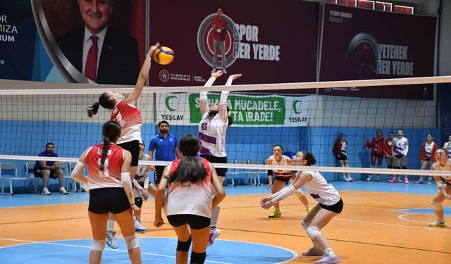 ANALİG Voleybol 1. Etap 2. Grup Müsabakaları Tamamlandı