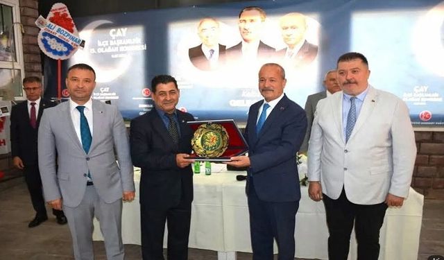 MHP Çay İlçe Başkanı Erol, Güven Tazeledi