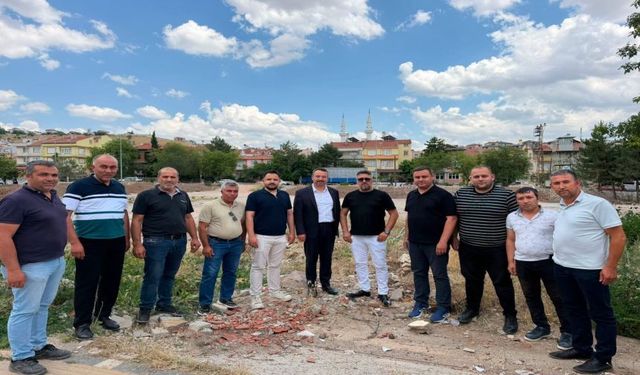 Başkan Öztaş, Eski Cezaevi Alanında İncelemelerde Bulundu