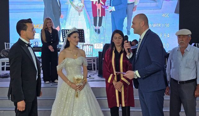 Şehit Kızı Ayşegül Oymak dünya evine girdi: Başkan Kumartaşlı'nın Mesajı duygulandırdı
