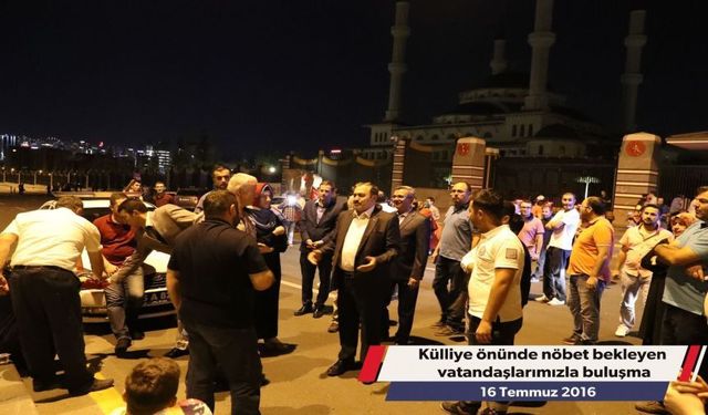 “15 Temmuz Aziz Milletimizin Kahramanlık Destanı Yazdığı Tarihtir…”