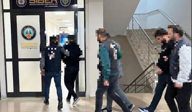 Bilişim Dolandırıcısı 3 Şahıs Tutuklandı