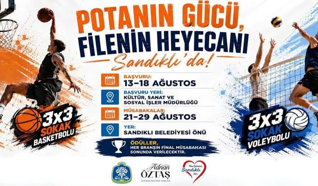 Potanın Gücü, Filenin Heyecanı Sandıklı’da!