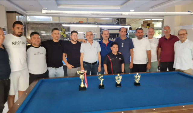 Sandıklı’da 30 Ağustos Zafer Bayramı Bilardo Turnuvası Sona Erdi
