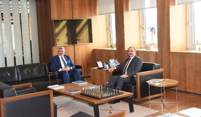 Ali Özkaya’dan, Karayolları Genel Müdürü Gülşen'e Ziyaret