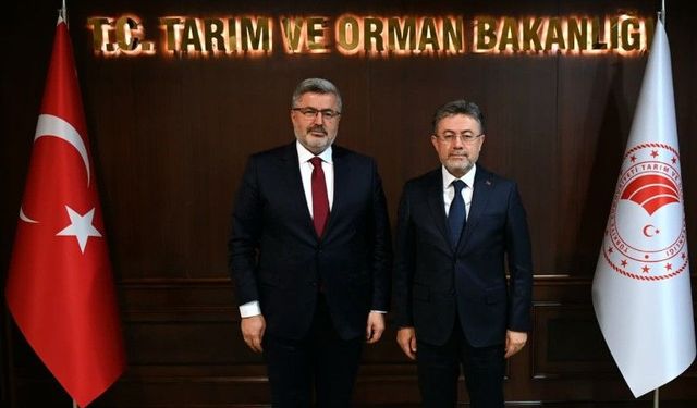 Özkaya’dan Tarım ve Orman Bakanı Yumaklı’ya Ziyaret