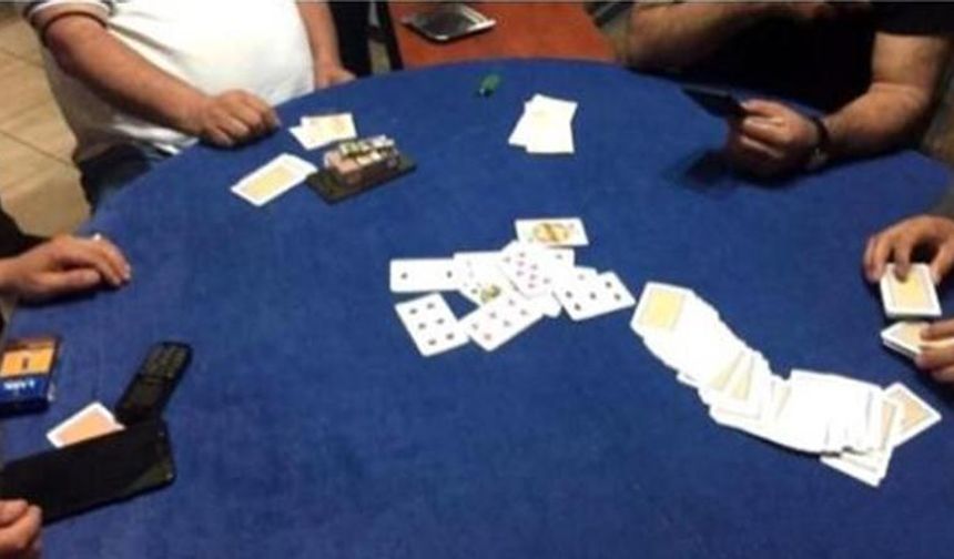 KUMAR OYNAYAN ŞAHISLARA CEZA KESİLDİ