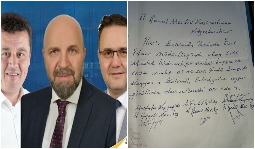 BOLVADİN AK PARTİ İLÇE BAŞKANLIĞI’NDAN KAMUOYUNA DUYURU!