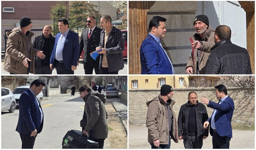 BAŞKAN AYNACI MAHALLELERİN İSTEKLERİNİ YERİNDE İNCELİYOR