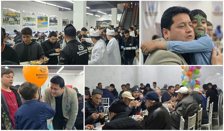 BOLVADİN'DE “İYİLİK HAFTASI” İFTARI VERİLDİ