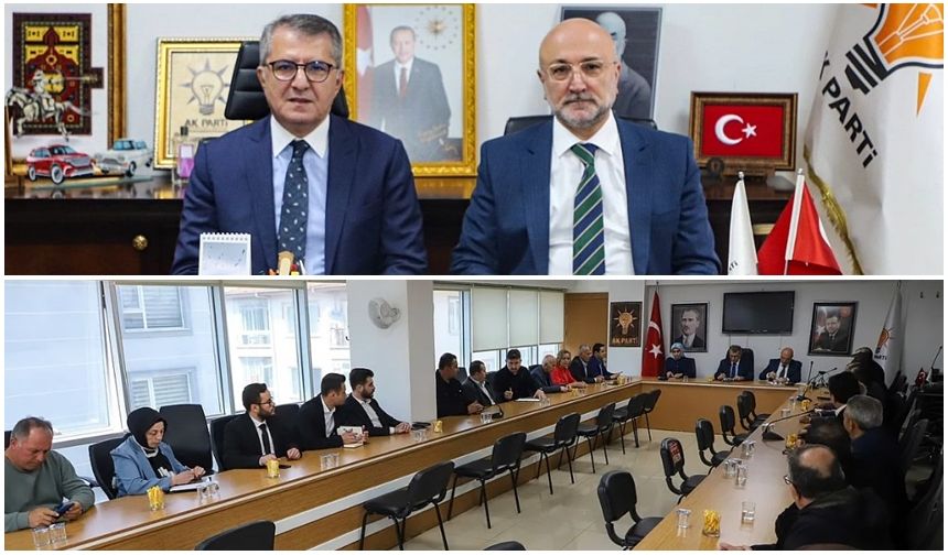 MKYK ÜYESİ SERDAR, AFYON AK PARTİ TEŞKİLATLARIYLA İSTİŞARE ETTİ