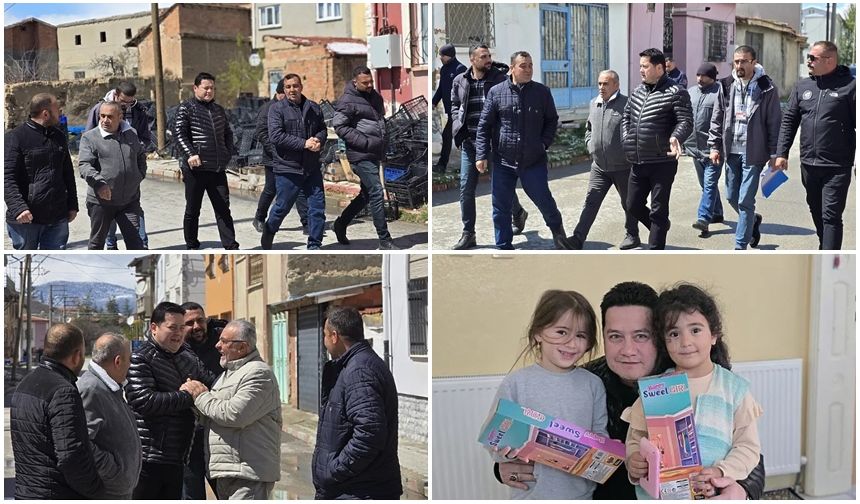 BAŞKAN AYNACI, MAHALLE SORUNLARINI YERİNDE ÇÖZÜYOR