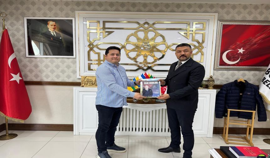 BAŞKAN AYNACI’YA  ÜLKÜ OCAKLARINDAN ZİYARET