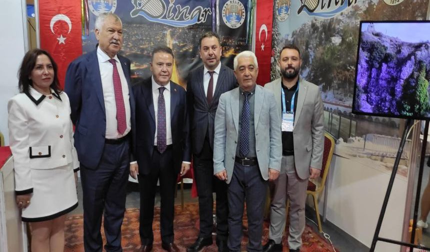 DİNAR BELEDİYESİ 10. CITYEXPO FUARI’NDA GÖZ DOLDURDU
