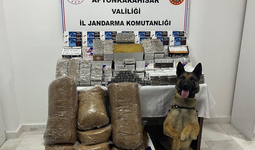 JANDARMA KAÇAK MAKARON ELE GEÇİRDİ