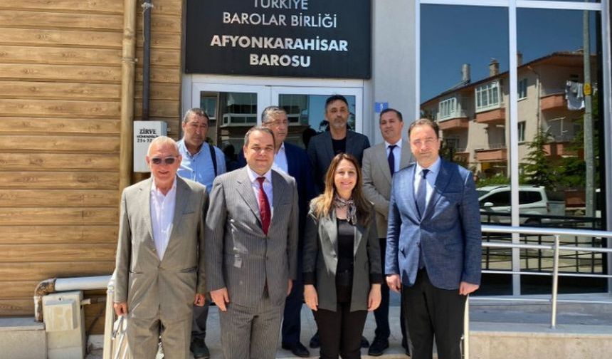 AGC’DEN BARO BAŞKANI'NA ZİYARET: HUKUK VE BASIN İŞ BİRLİĞİ VURGUSU
