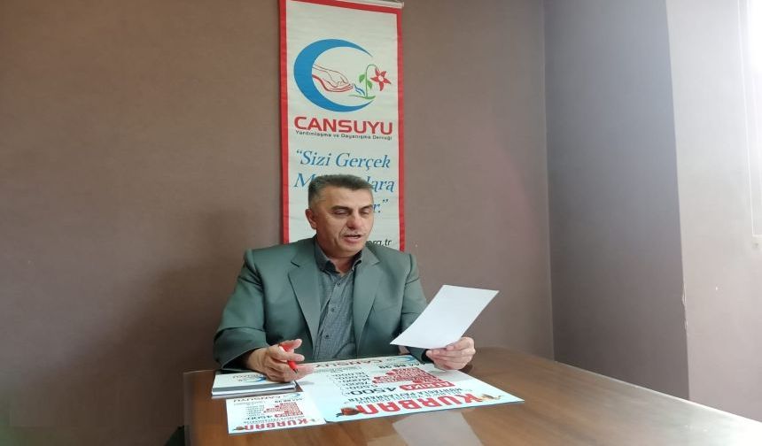 CANSUYU DERNEĞİ KURBANA HAZIR.