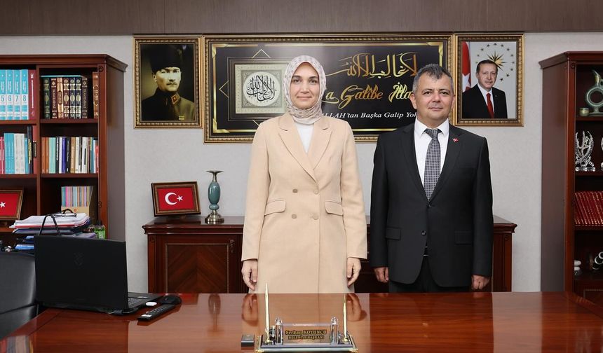 VALİ YİĞİTBAŞI EMİRDAĞ BELEDİYE BAŞKANI KOYUNCU’YU ZİYARET ETTİ