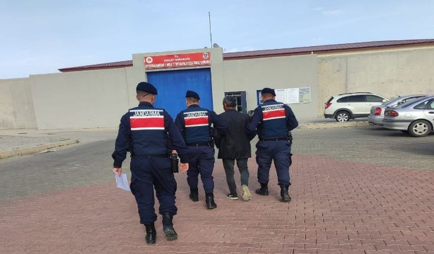 HIRSIZLIKTAN HÜKÜMLÜ ŞAHIS YAKALANDI
