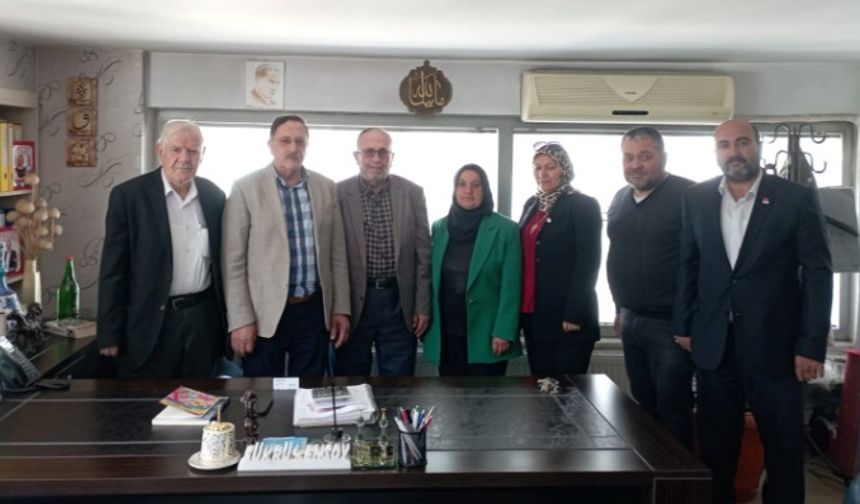 AFKEYDER ŞENSOY’U ZİYARET ETTİ