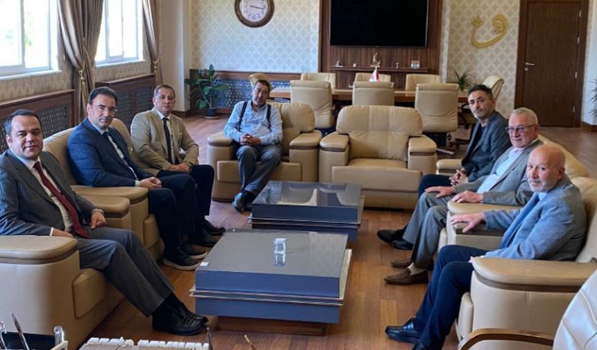 AGC YÖNETİMİ, İGM BAŞKANI MEHMET SİPER’İ ZİYARET ETTİ